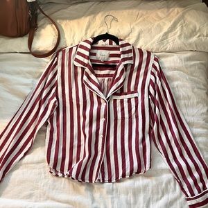 Small Striped Rails Button-up shirt